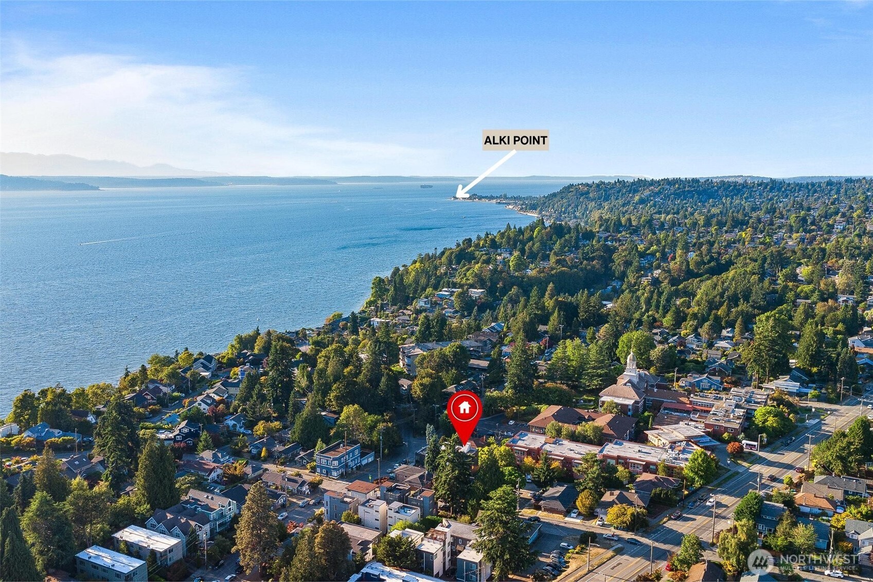 7146 47th Avenue Southwest Seattle, WA 98136 - Photo 30 of 34 a view of a city