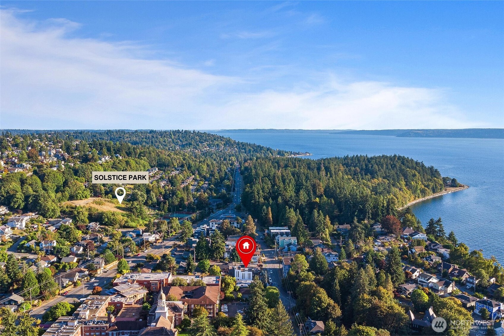 7146 47th Avenue Southwest Seattle, WA 98136 - Photo 32 of 34 a view of a city