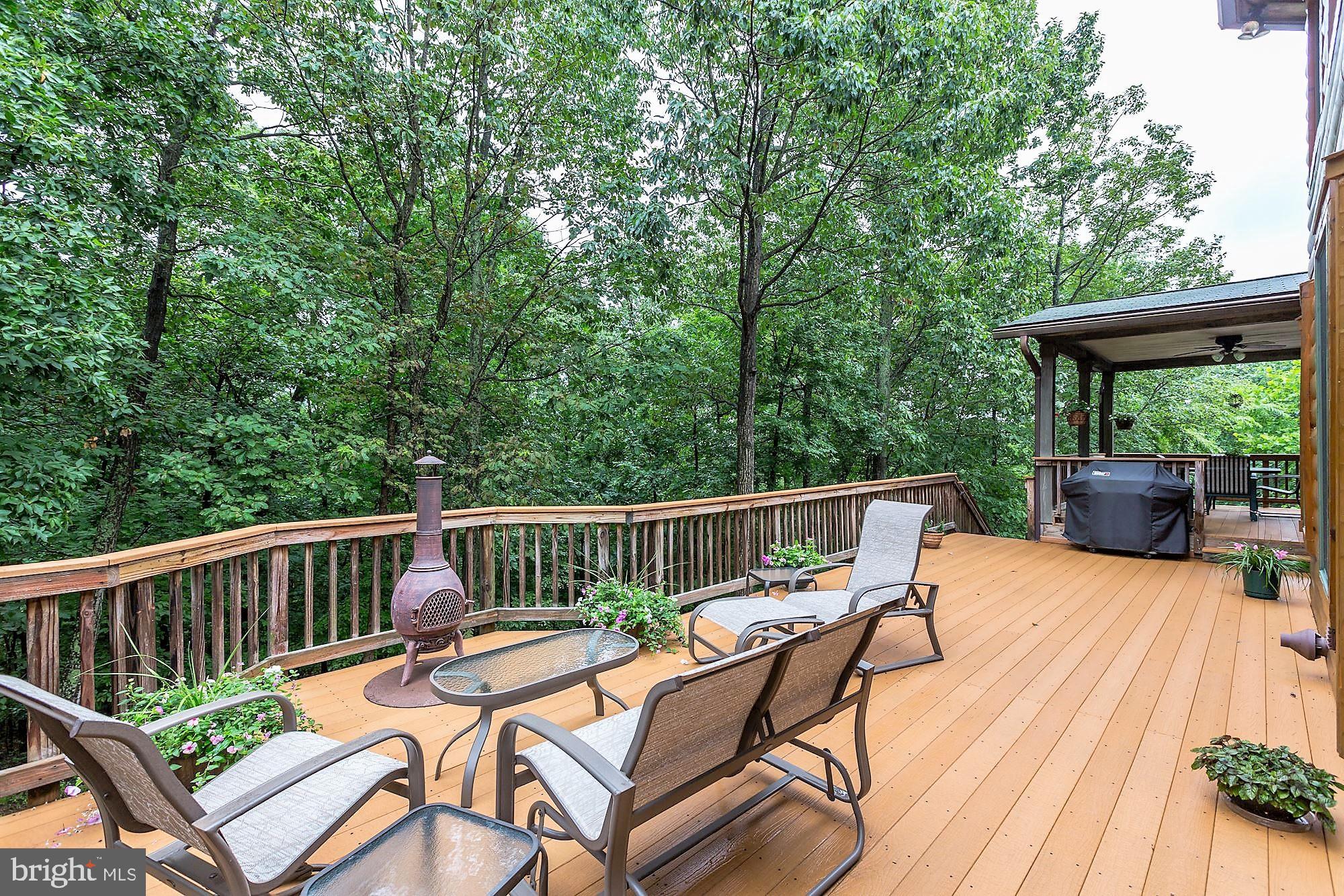 41407 Stumptown Road Leesburg, VA 20176 - Photo 24 of 28 Expansive Deck to Enjoy Nature and Privacy