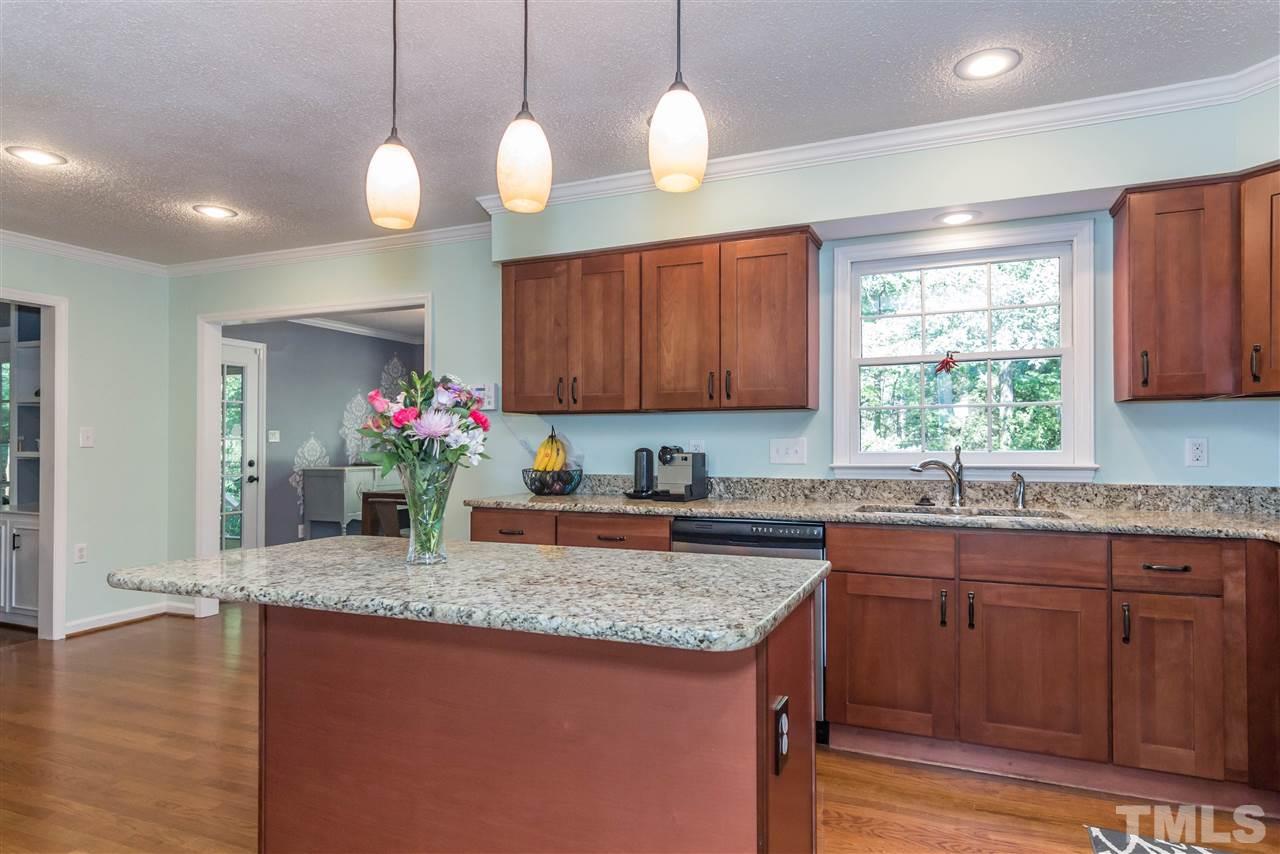 4546 Malvern Road Durham, NC 27707 - Photo 10 of 20 Even washing dishes is a joy in this kitchen. You can gaze out the window and watch the birds fly by, dogs dig in the backyard, kids play outside or watch your garden grow.