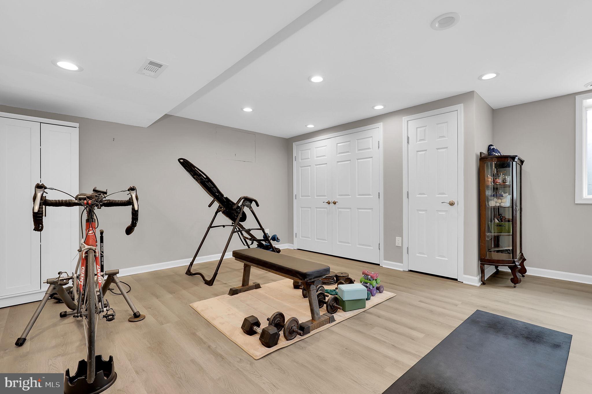 14336 Shirley Bohn Road Mount Airy, MD 21771 - Photo 31 of 56 a view of a room with gym equipment