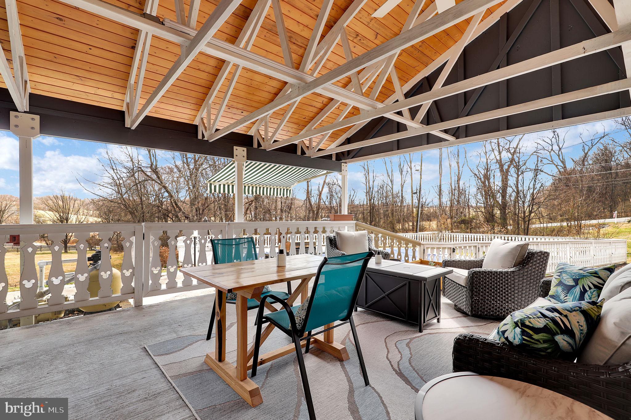 14336 Shirley Bohn Road Mount Airy, MD 21771 - Photo 37 of 56 a outdoor space with patio lots of furniture and outdoor view