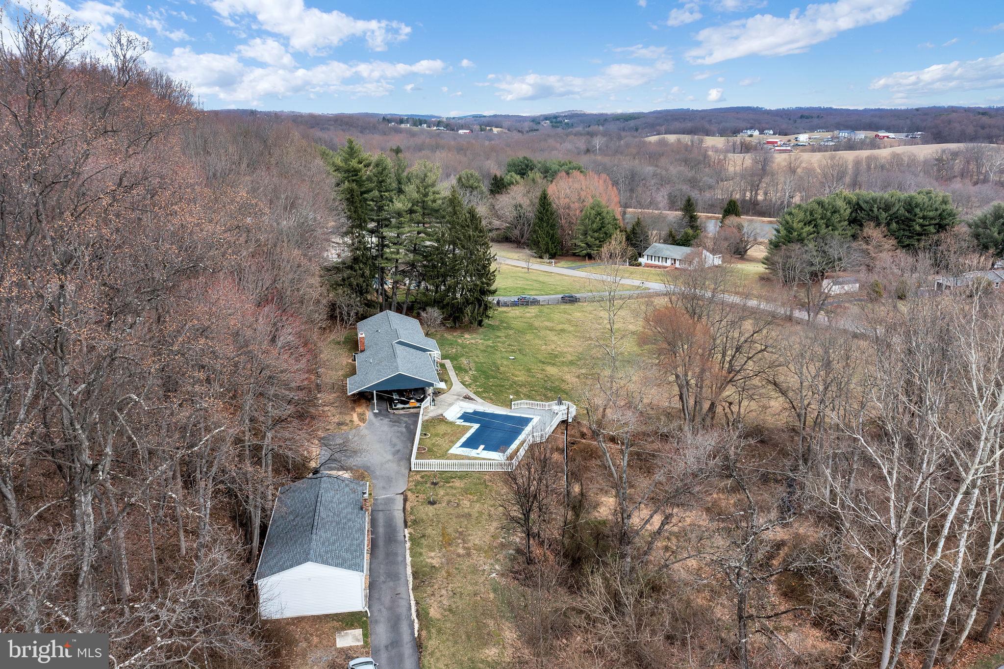 14336 Shirley Bohn Road Mount Airy, MD 21771 - Photo 50 of 56 a view of a yard in front of the house