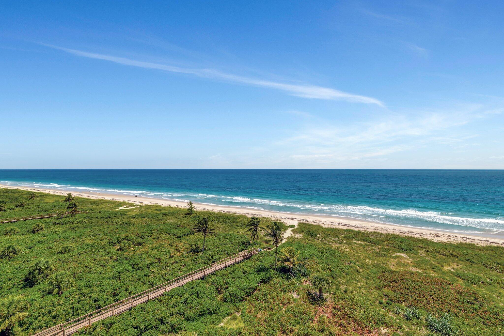 3100 North Hwy A1A, Unit 1102 Hutchinson Island, FL 34949 - Photo 35 of 55 a view of an ocean