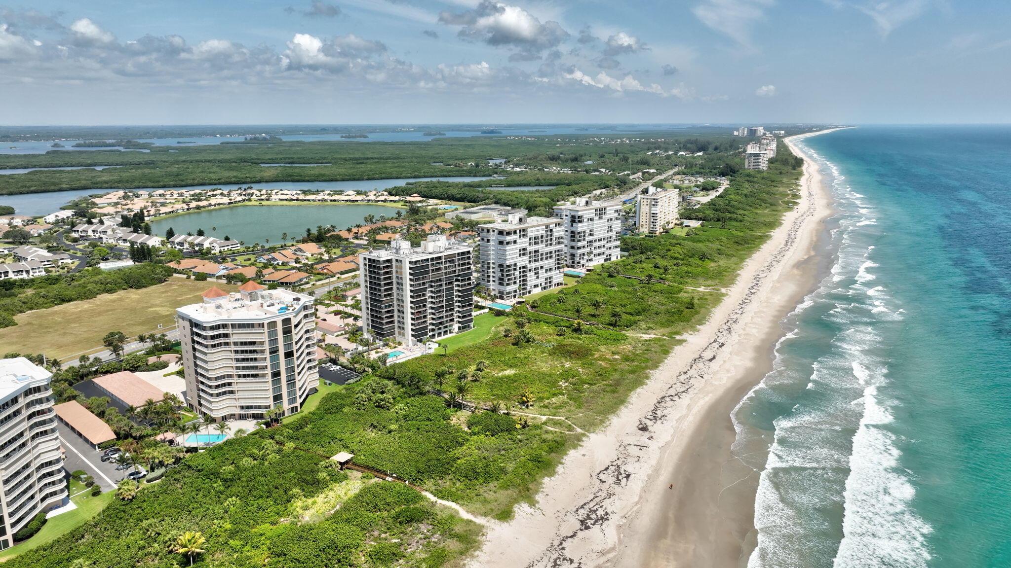 3100 North Hwy A1A, Unit 1102 Hutchinson Island, FL 34949 - Photo 45 of 55 a view of city with ocean