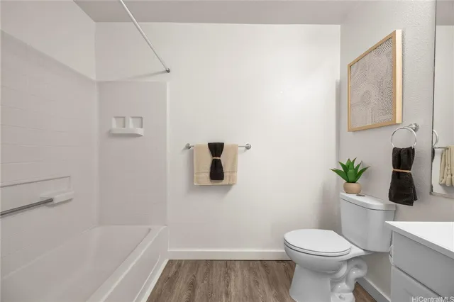 a close view of utility room