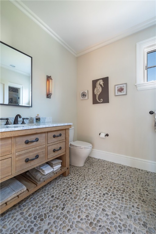 415 Poppasquash Road Bristol, RI 02809 - Photo 38 of 50 Second floor bathroom with beautiful stone floor and shower.