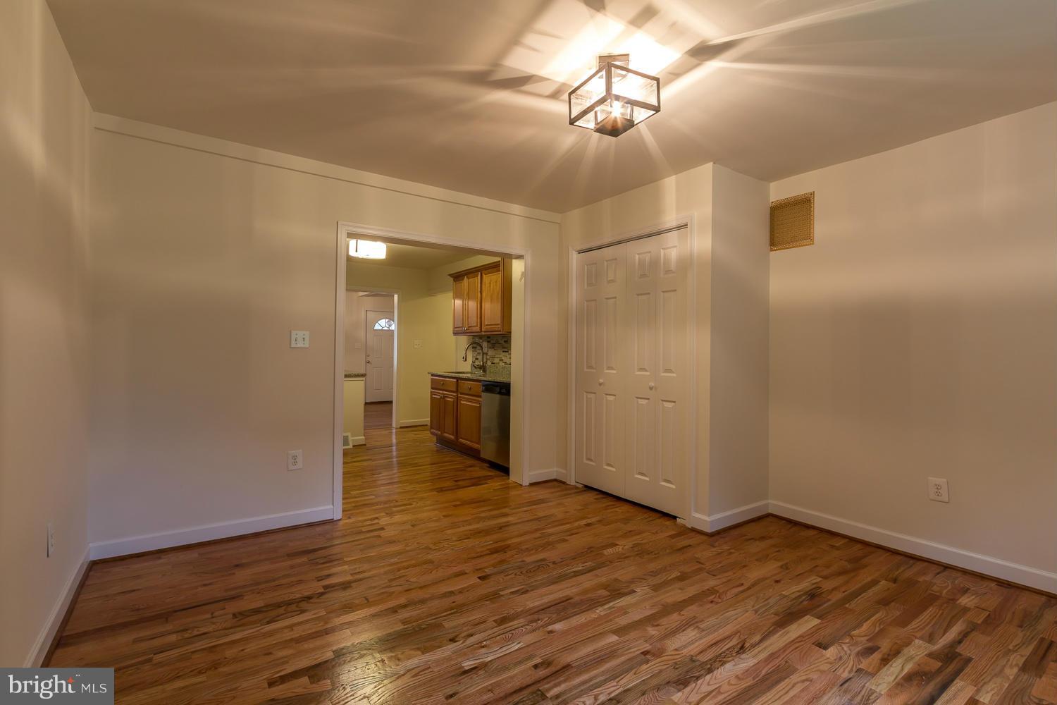 4503 Mahan Road Silver Spring, MD 20906 - Photo 10 of 25 a view of empty room with wooden floor