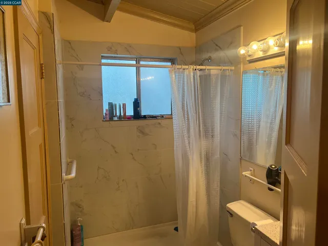 a house view with a outdoor space