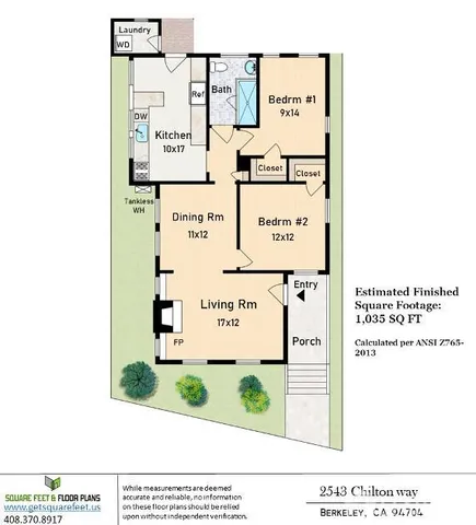 $849,000 | 2543 Chilton Way, Berkeley, CA 94704