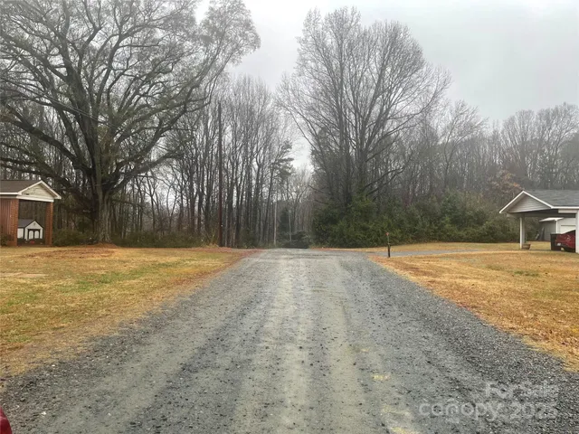 a house with trees in front of it