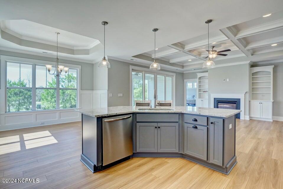 346 Lake Firefly Loop Holly Ridge, NC 28445 - Photo 12 of 46 Kitchen bar