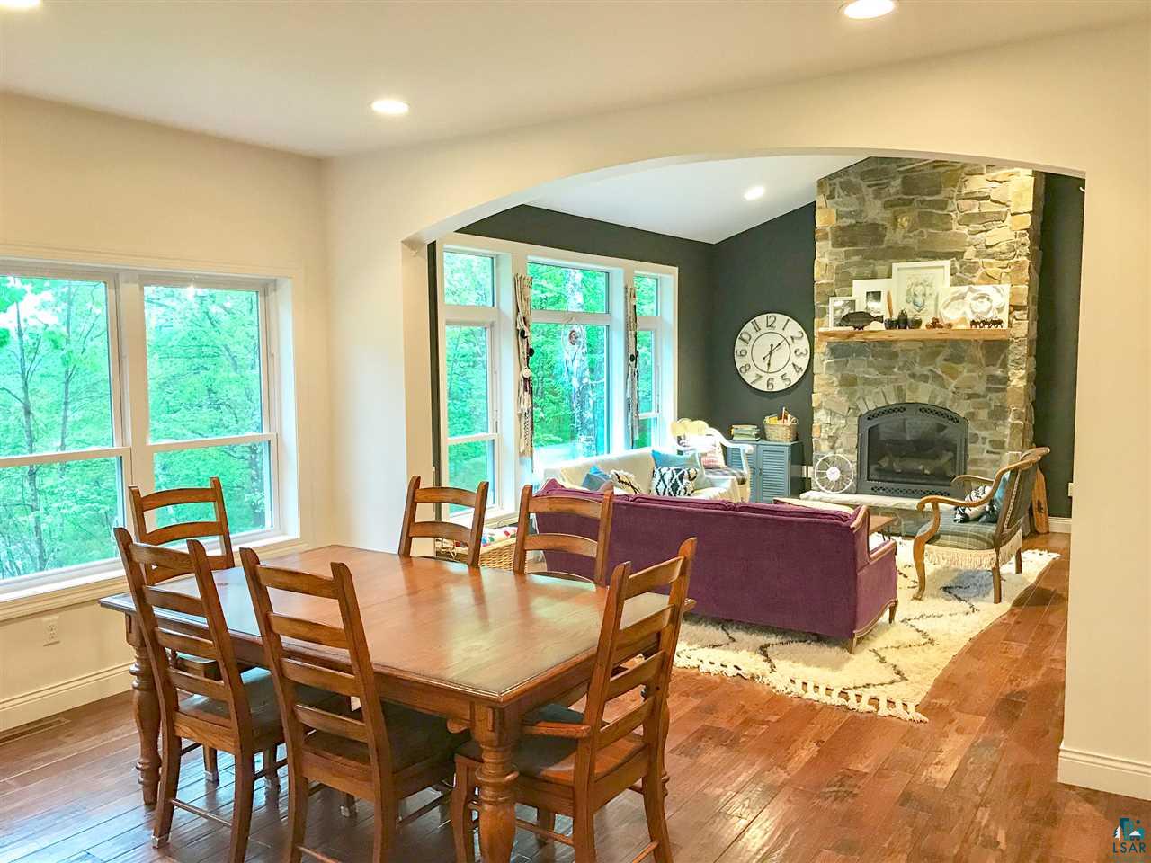 1597 Kortie Road Carlton, MN 55718 - Photo 4 of 24 Dining room into living room