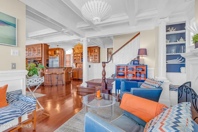 a kitchen with stainless steel appliances granite countertop a stove and a refrigerator