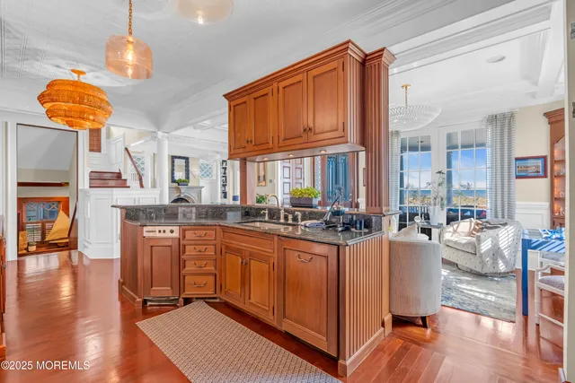 a view of a terrace with seating space