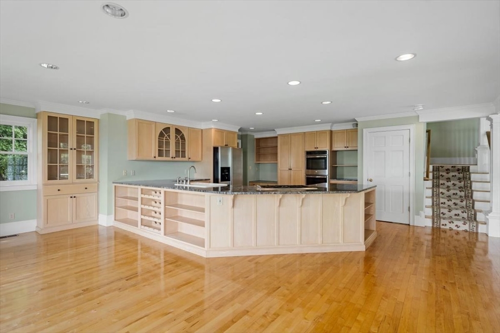 26 Bel Air Road Hingham, MA 02043 - Photo 19 of 41 a view of kitchen with wooden floor and electronic appliances