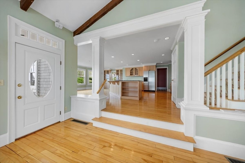 26 Bel Air Road Hingham, MA 02043 - Photo 7 of 41 wooden floor and dining room with wooden floor