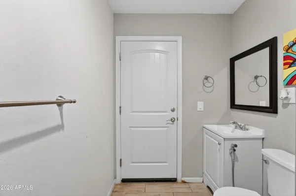 a bathroom with a sink a bathtub and a shower