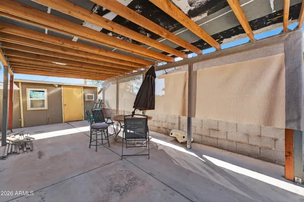 a living room filled with furniture