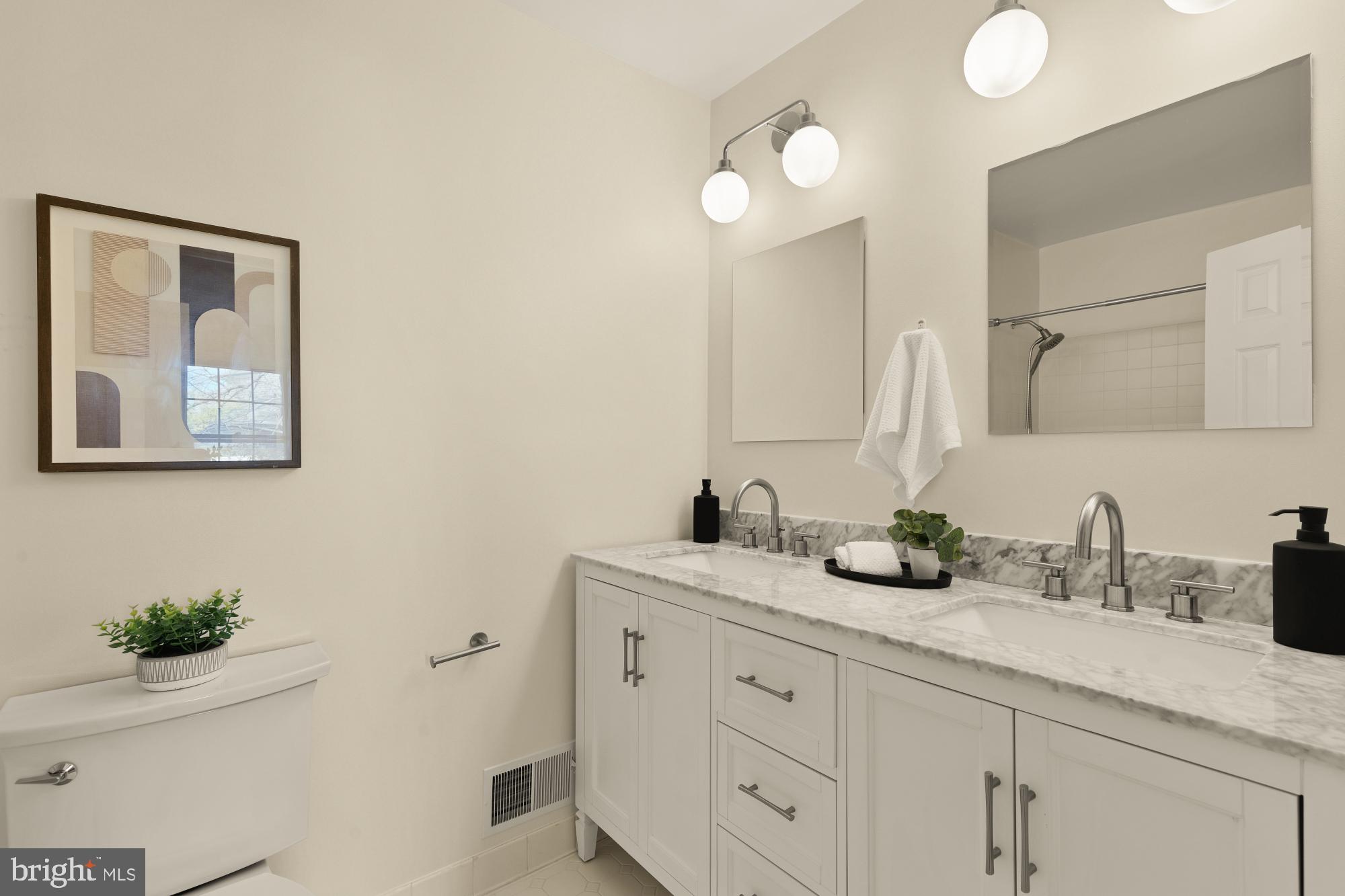 4629 4th Road North Arlington, VA 22203 - Photo 20 of 41 Renovated Primary Bathroom