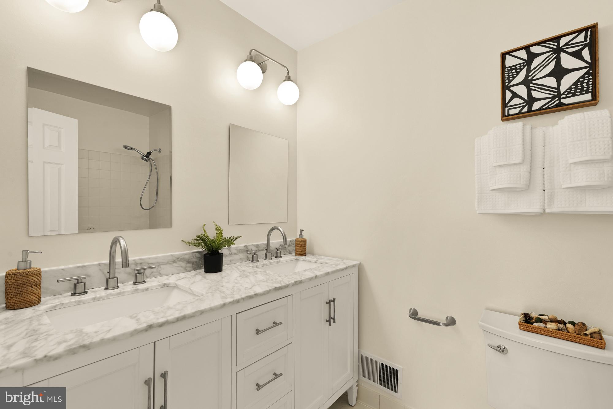 4629 4th Road North Arlington, VA 22203 - Photo 26 of 41 Renovated Secondary Bathroom