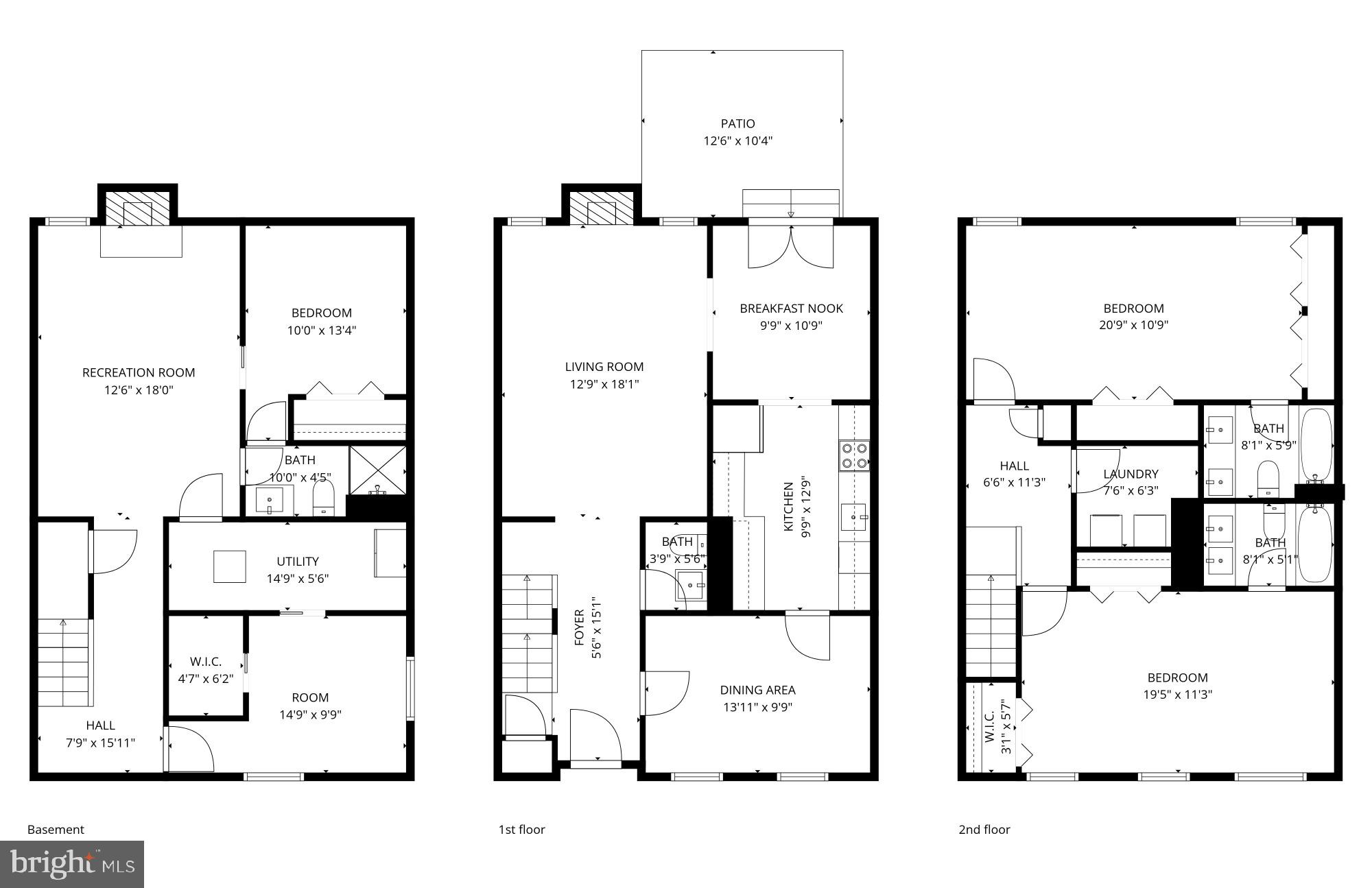4629 4th Road North Arlington, VA 22203 - Photo 41 of 41 Floor Plan