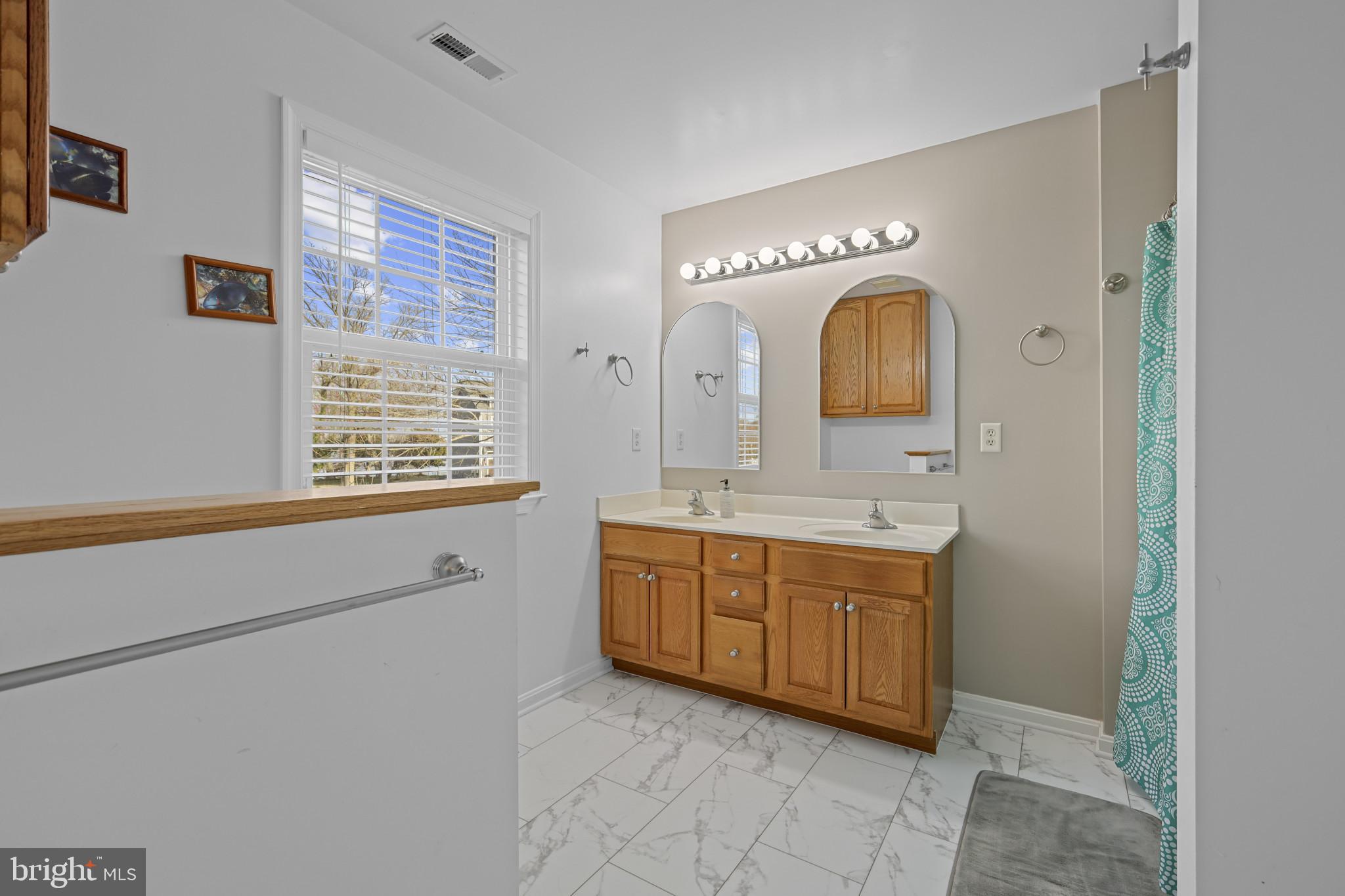 4220 Kings Road Edgewater, MD 21037 - Photo 38 of 78 a bathroom with a double vanity sink mirror and bathtub