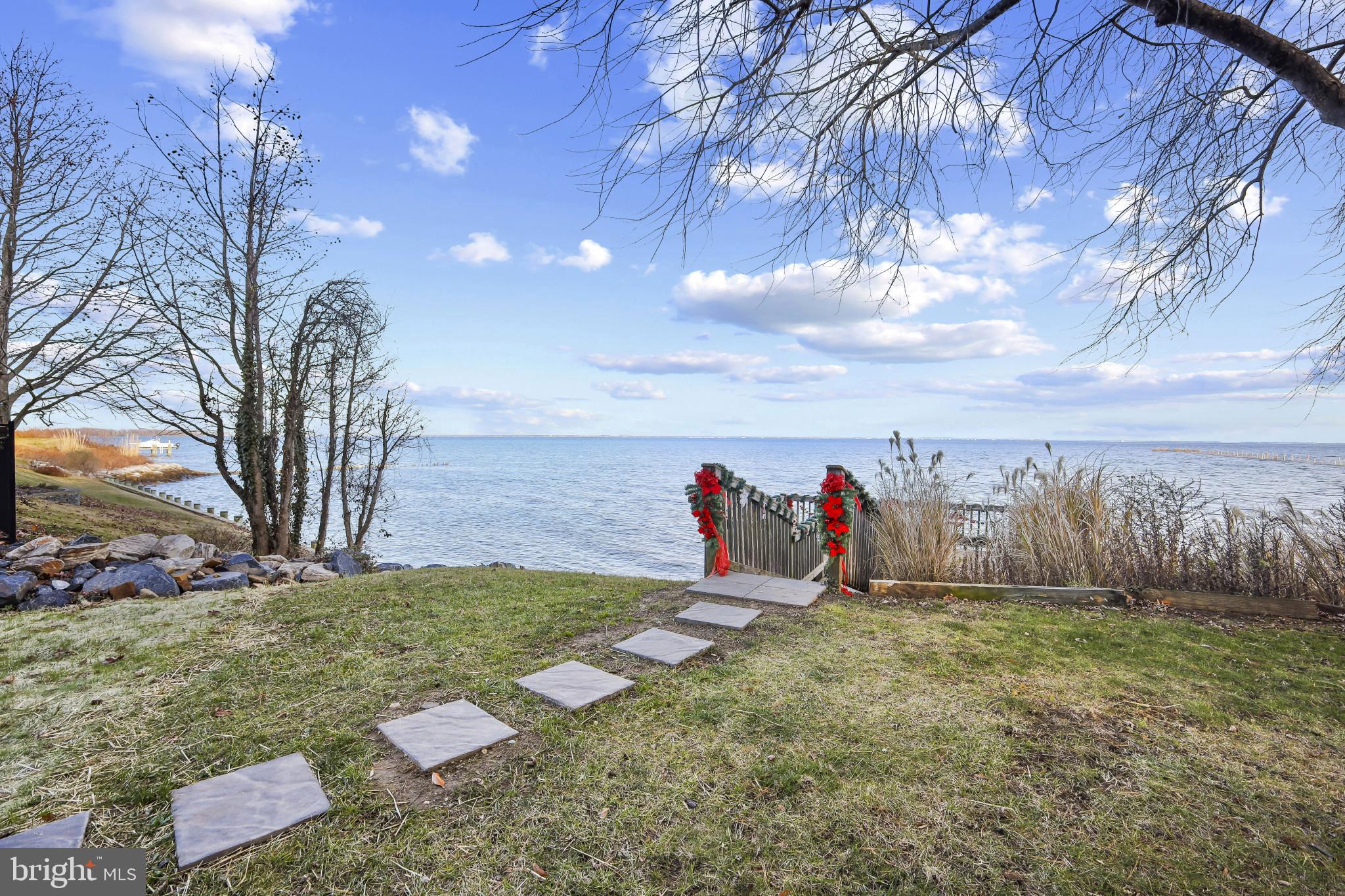 4220 Kings Road Edgewater, MD 21037 - Photo 70 of 78 Serene lakeside retreat with festive charm.