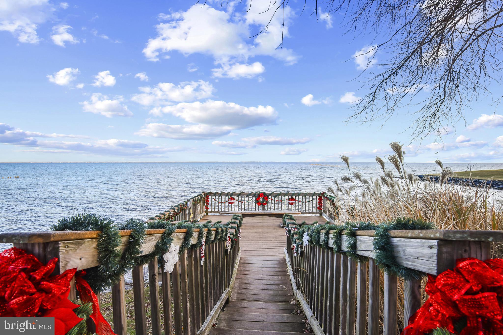 4220 Kings Road Edgewater, MD 21037 - Photo 71 of 78 Festive pier leading to serene waters.