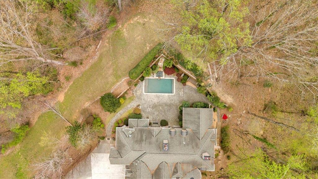 115 Mount Paran Ridge Atlanta, GA 30327 - Photo 81 of 85 a aerial view of a house with a yard