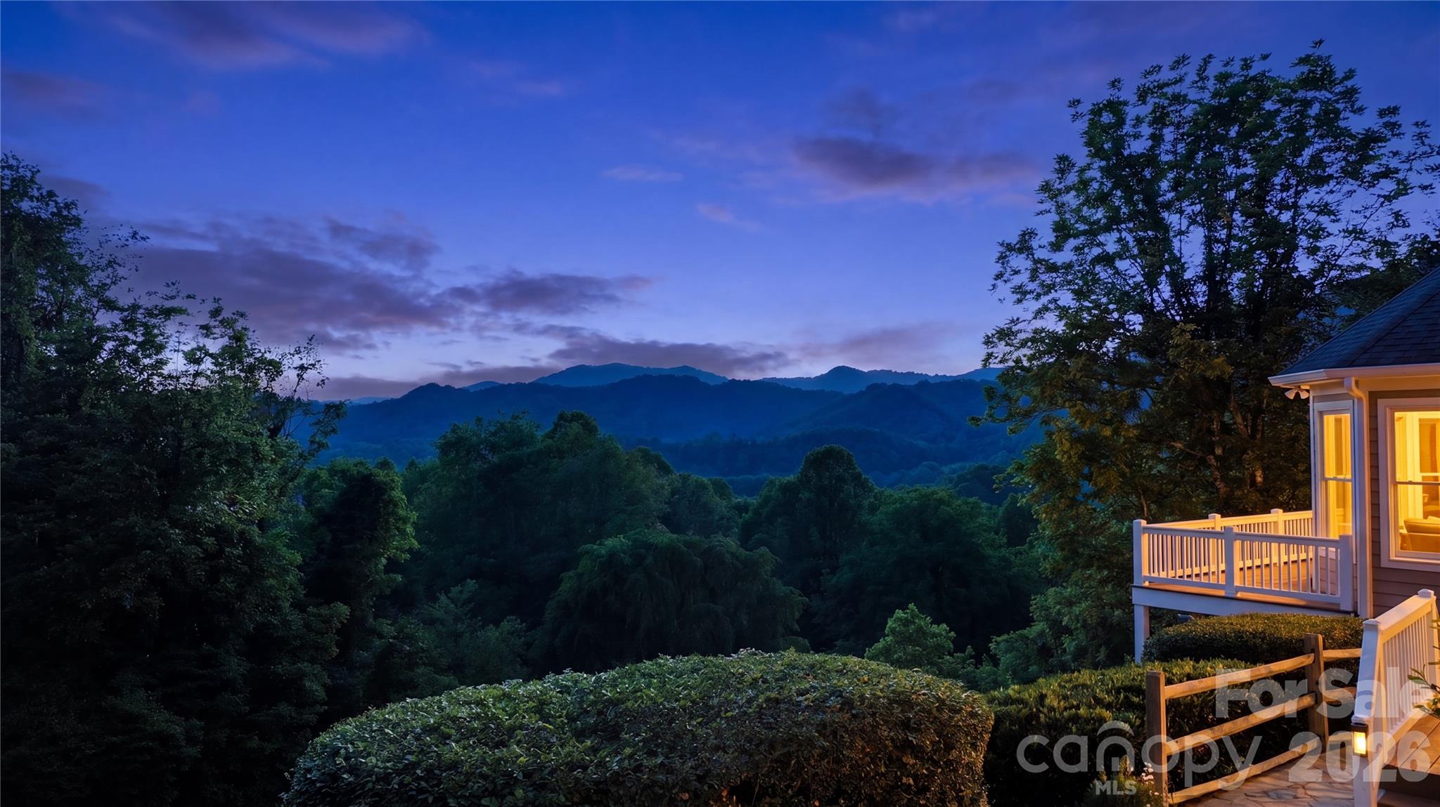 15 Raccoon Point Canton, NC 28716 - Photo 3 of 48 a view of a city with sunset view