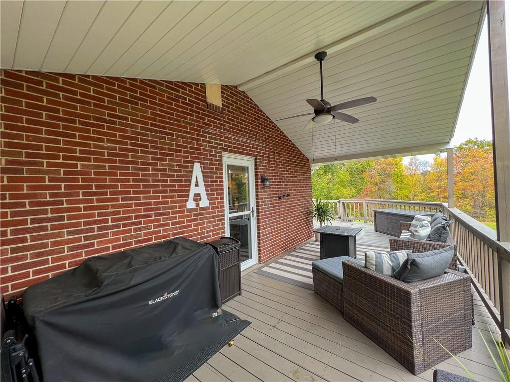 139 Delaware Drive Butler, PA 16001 - Photo 19 of 27 a balcony with furniture and a window