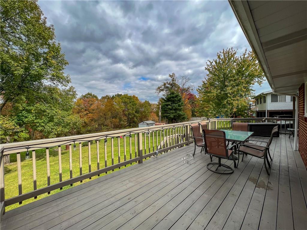 139 Delaware Drive Butler, PA 16001 - Photo 22 of 27 a view of a deck with furniture
