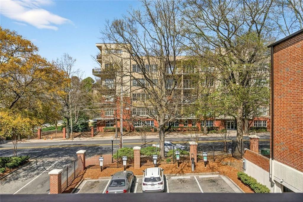 377 Ralph McGill Boulevard Northeast, Unit N Atlanta, GA 30312 - Photo 30 of 41 a view of a yard with plants and large trees