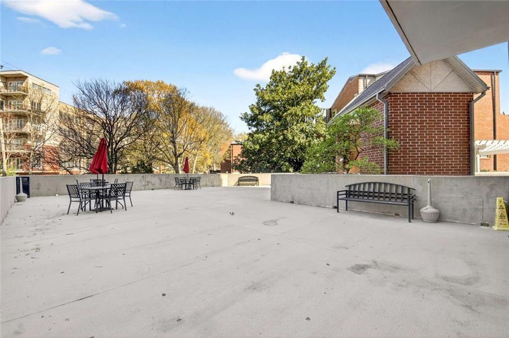 377 Ralph McGill Boulevard Northeast, Unit N Atlanta, GA 30312 - Photo 37 of 41 a view of outdoor space yard and patio