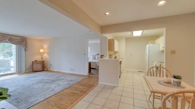 a view of a room and window