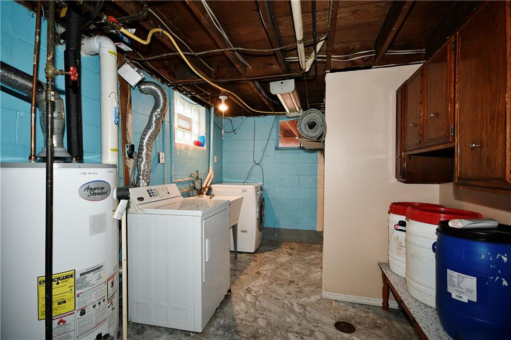 1619 Hollyrood Road Pittsburgh, PA 15227 - Photo 21 of 25 a utility room with dryer and washer