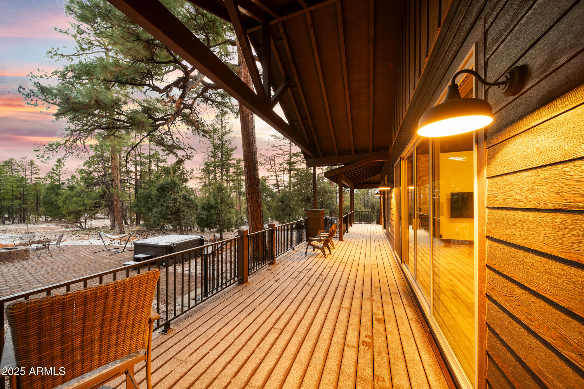 2702 Majestic Elk Road Overgaard, AZ 85933 - Photo 28 of 89 Back Porch-Twilight