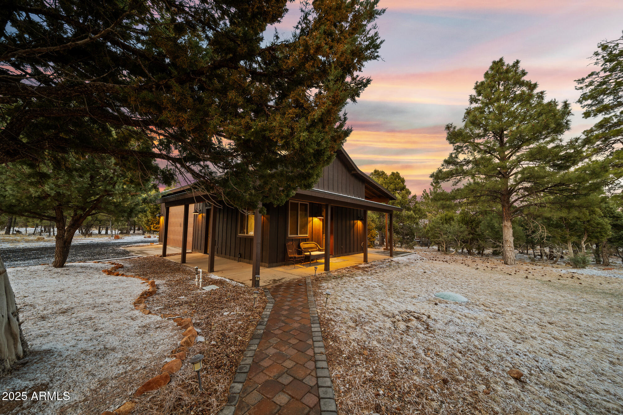 2702 Majestic Elk Road Overgaard, AZ 85933 - Photo 66 of 89 Walkway-Twilight