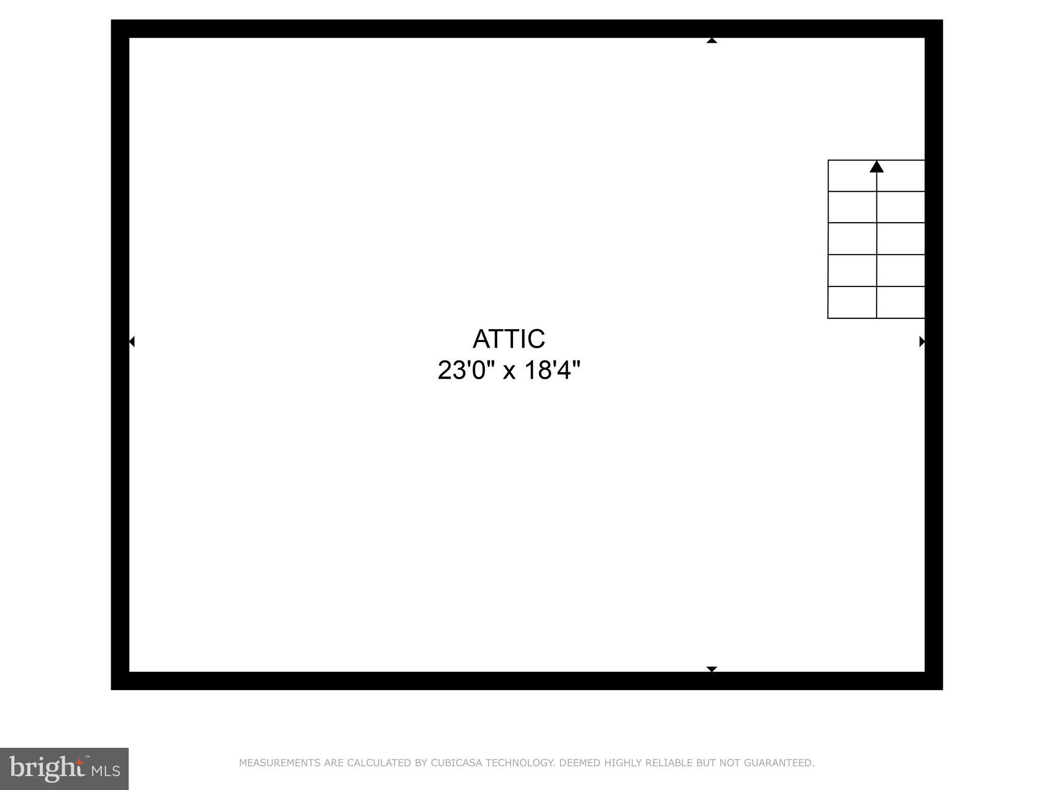 3341 Uniontown Road Westminster, MD 21158 - Photo 49 of 54 Attic Plan