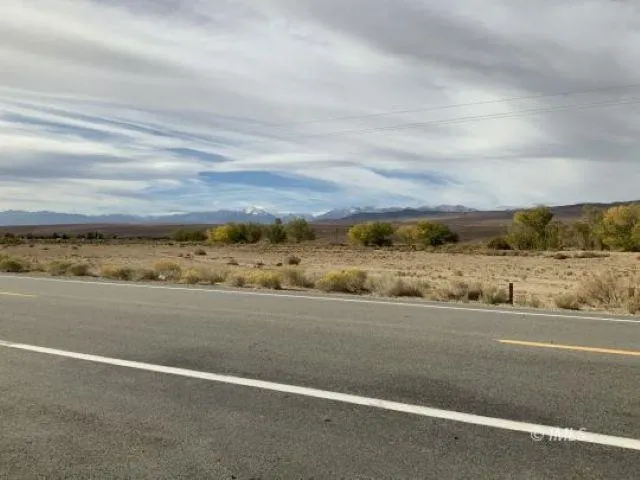 a view of an outdoor space and mountain view
