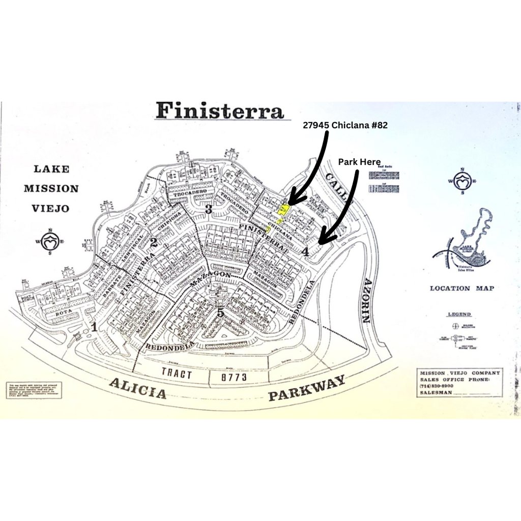 Map of Finisterra On The Lake