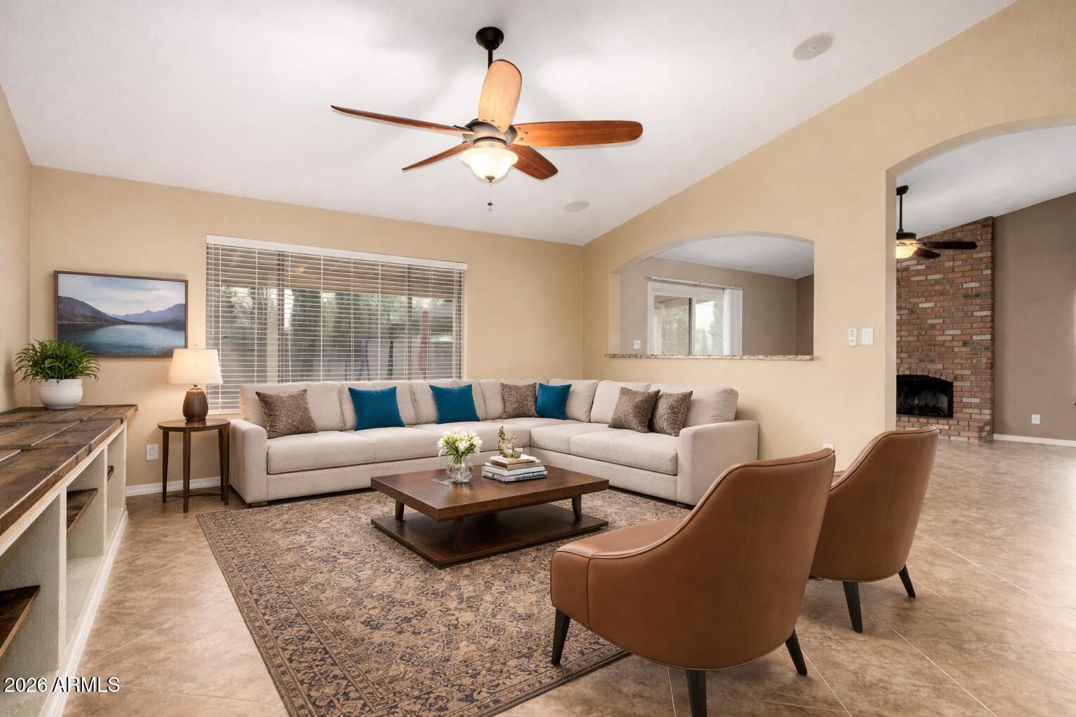 1522 N Spring Mesa, AZ 85203 - Photo 8 of 63 a living room with furniture and a large window