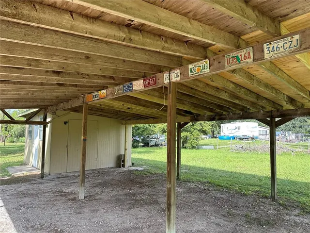 a view of a room with porch