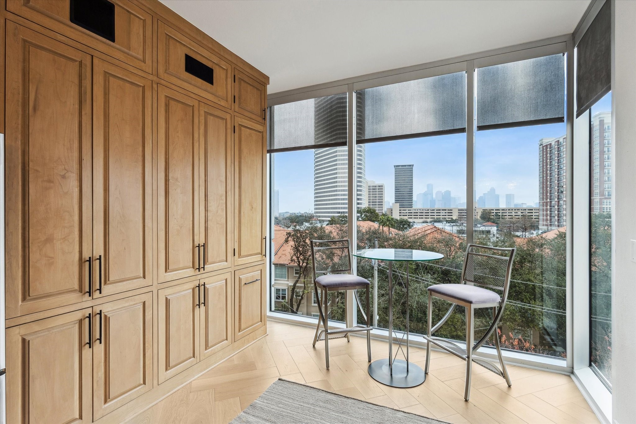 3333 Allen Parkway, Unit 602 Houston, TX 77019 - Photo 7 of 49 a room with balcony and furniture