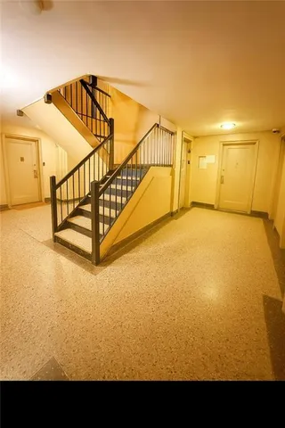 a view of an ocean with beach