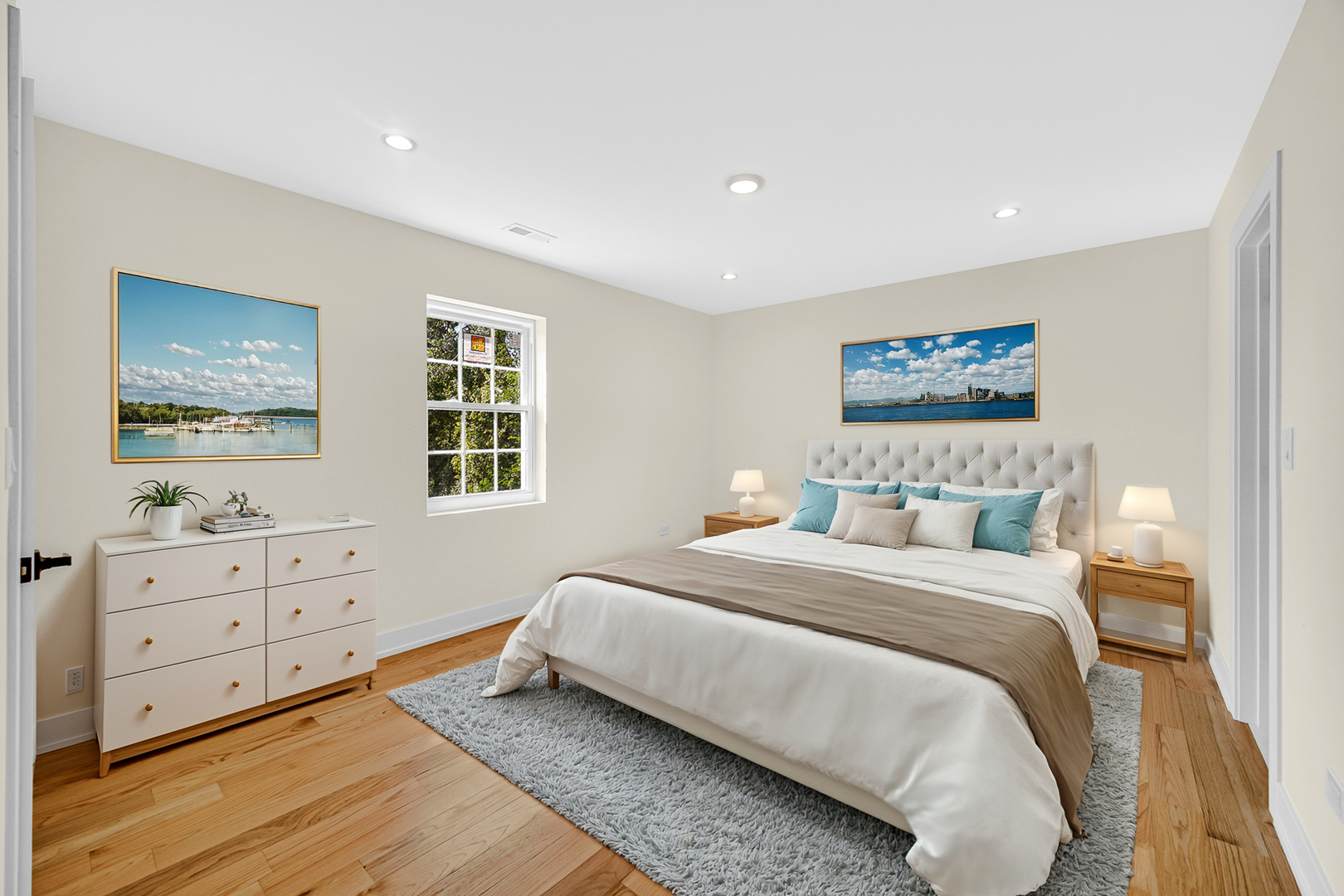 602 Glenshire Road Glenview, IL 60025 - Photo 67 of 98 a bedroom with a bed and a dresser