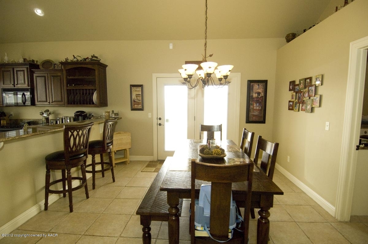 16450 Dove Meadow Road Canyon, TX 79015 - Photo 12 of 37 dining room view 1