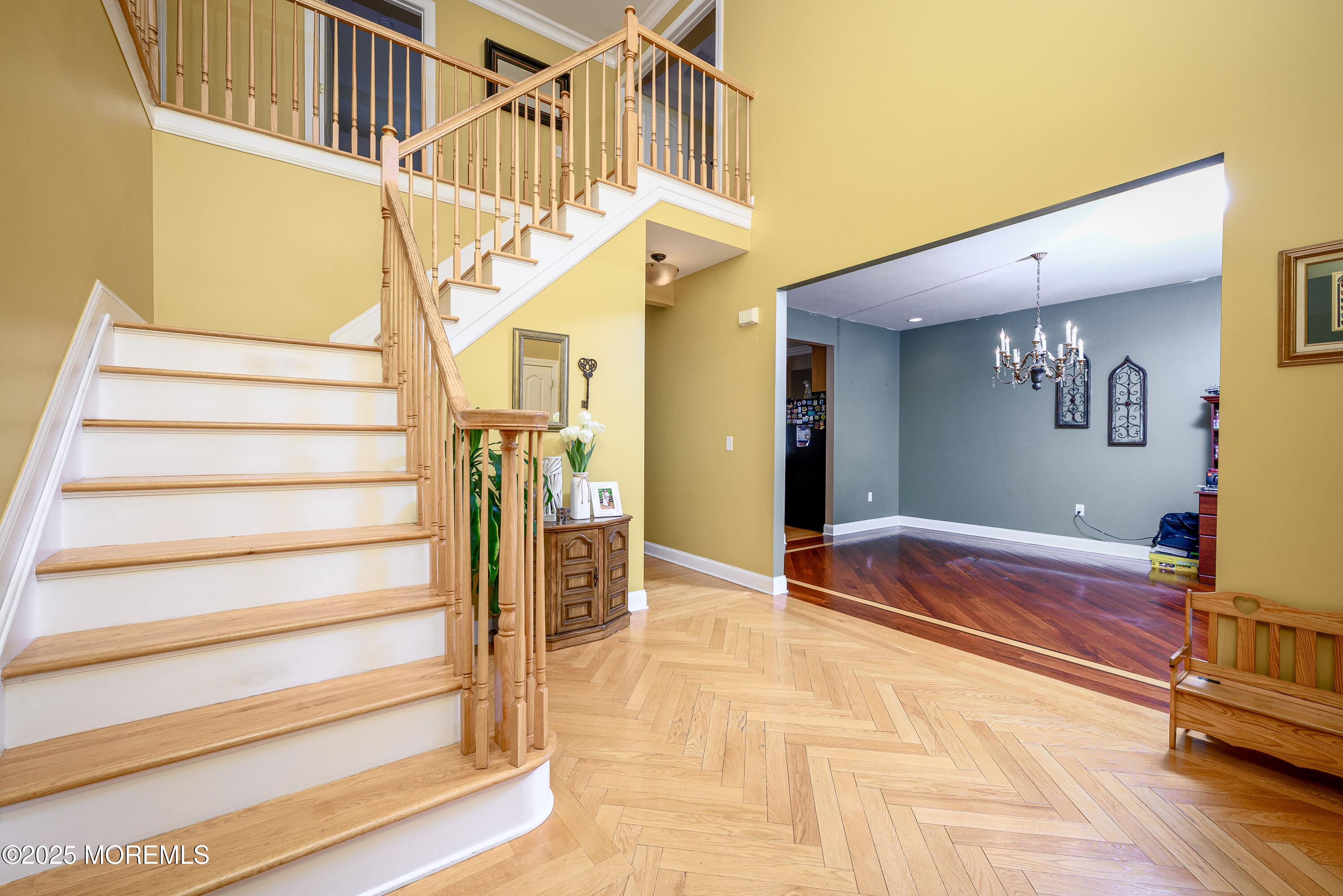235 Leesville Road Jackson, NJ 08527 - Photo 4 of 54 a view of entryway and hall with wooden floor