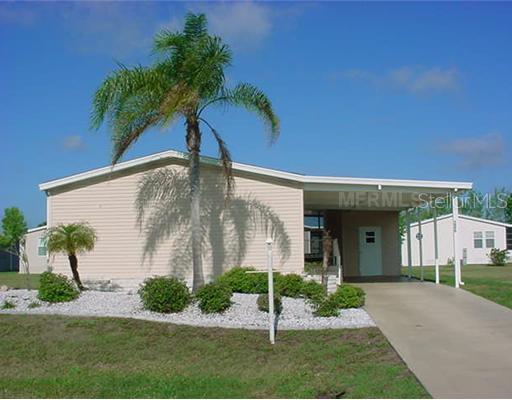 3499 Stockton Road Port Charlotte, FL 33953 - Photo 1 of 1 Exterior Front - OUTSTANDING DOUBLE WIDE ON ITS OWN LAND! NEWER UNIT WITH 3BD, 2BA, 1-2 CAR CARPORT. THIS LOVELY HOME HAS A LIVING RM, DINING RM, EAT-IN KITCHEN & INSIDE UTILITY RM! ALL LOCATED IN VIZCAYA LAKES! COMMUNITY BOAT RAMP NEAR BY. BEACHES 15 MINUTES AWAY!